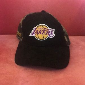 Official LA Lakers Velcro Back Hat